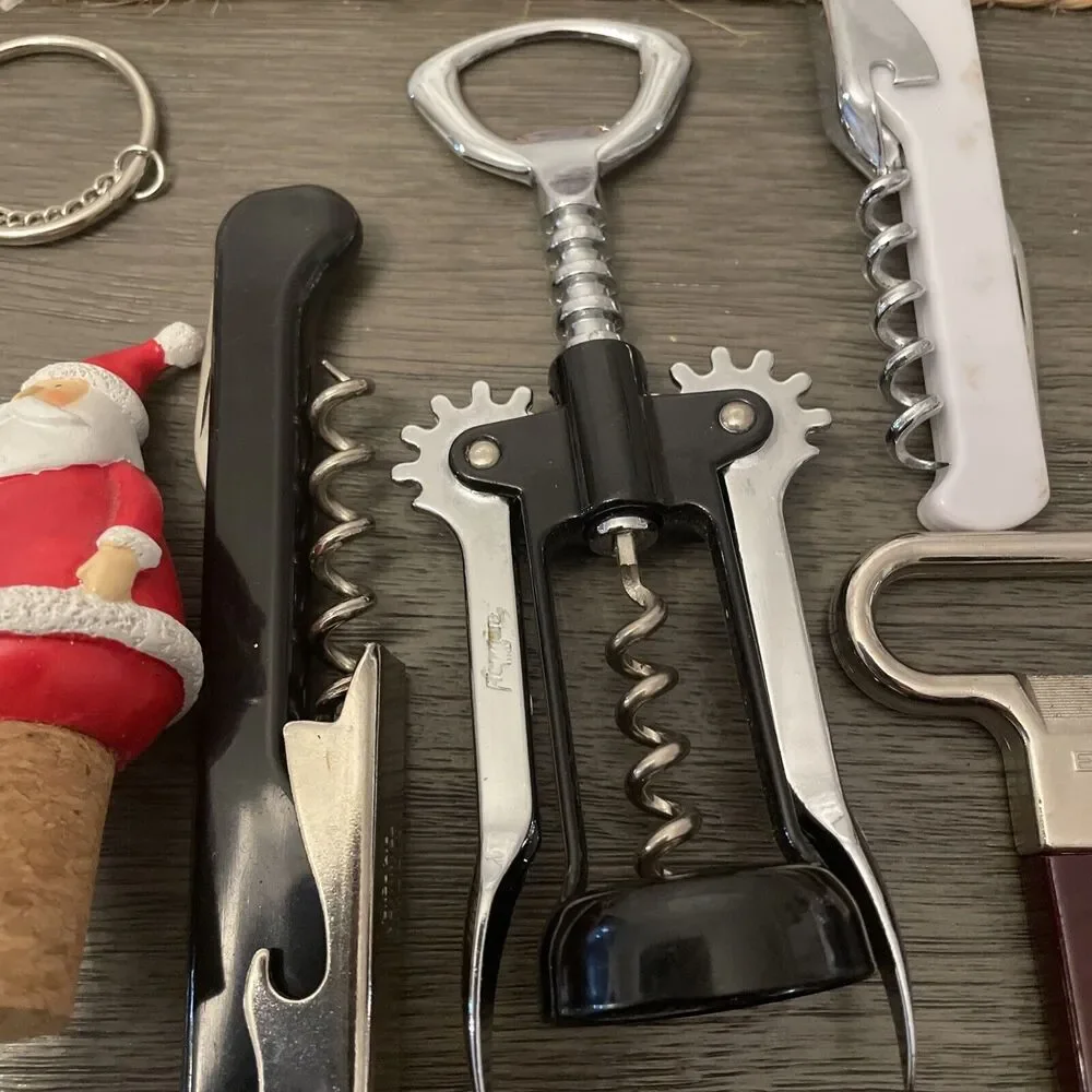 corkscrew wine bottle opener Stopper Lot